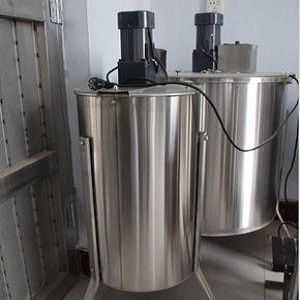 3 frame electric stainless steel honey extractor