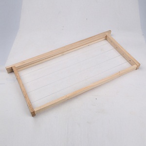 Beekeeping fir wooden wired beehive frames for sale