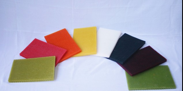 Cheap price colored beeswax candle sheets