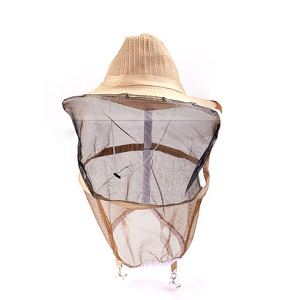 Beekeeping equipment linen cotton beekeeper hat for sale