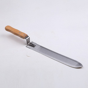 Beekeeping supplies one side serrated honey uncapping knife